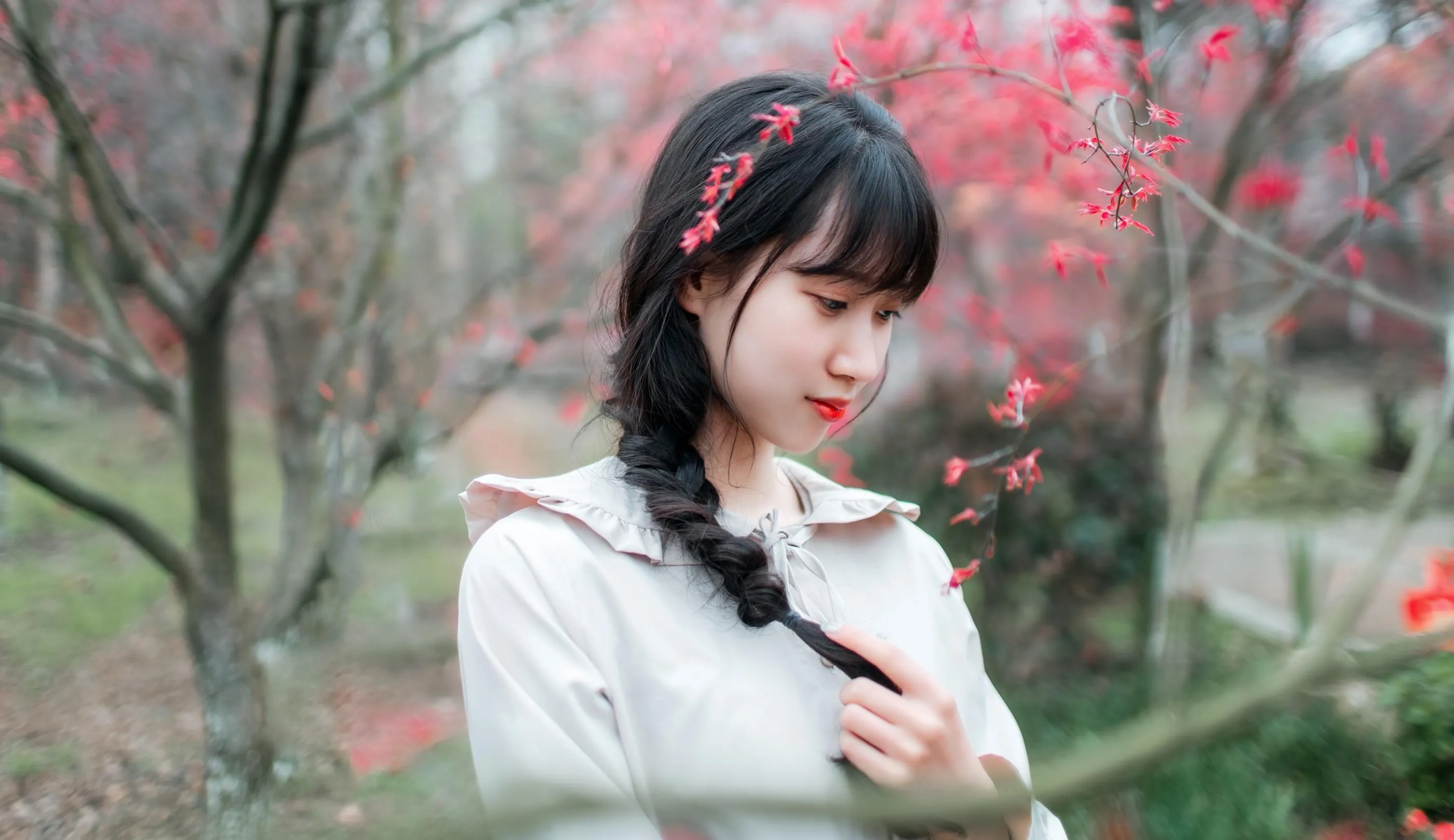 [YITUYU艺图语]2021.12.23 枫林春晓 初茶 [39P]插图7